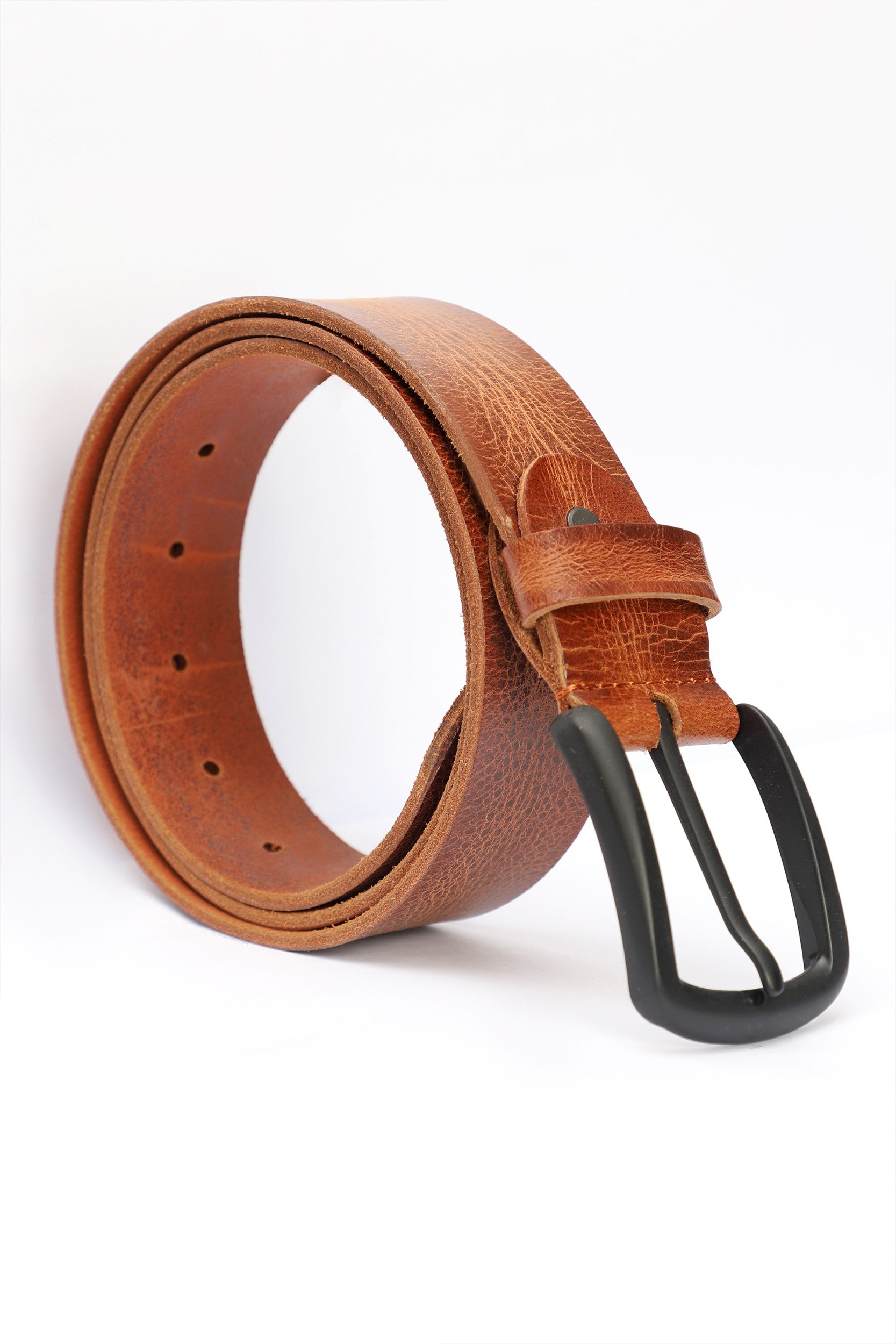 BROWN LEATHER BELT