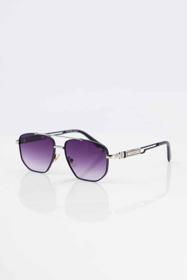MAYBACH HEXAGONAL FRAME SUNGLASSES
