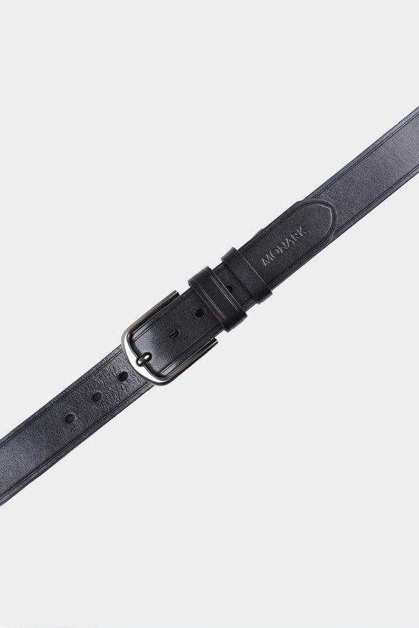 Black Classic Single Prong Formal Belt