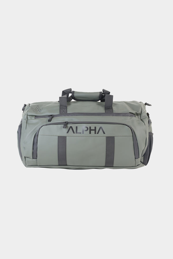 Olive Duffle Gym Bag
