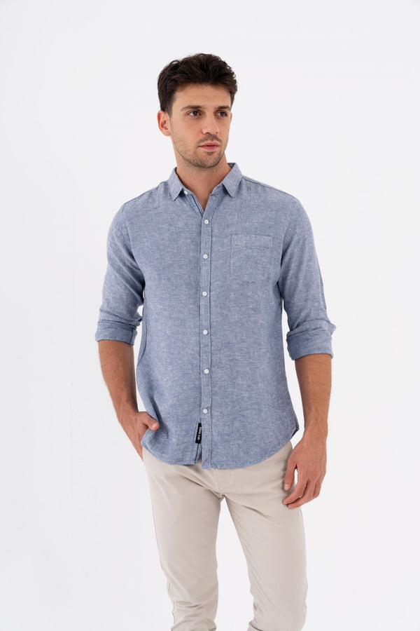 TEXTURE WOVEN SHIRT