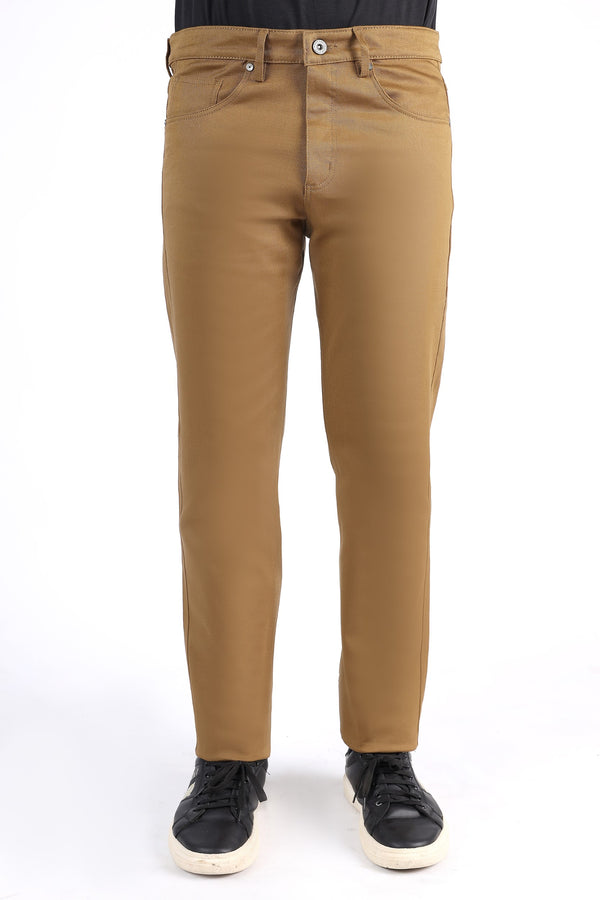 BASIC FIVE POCKETS TAPPERED FIT