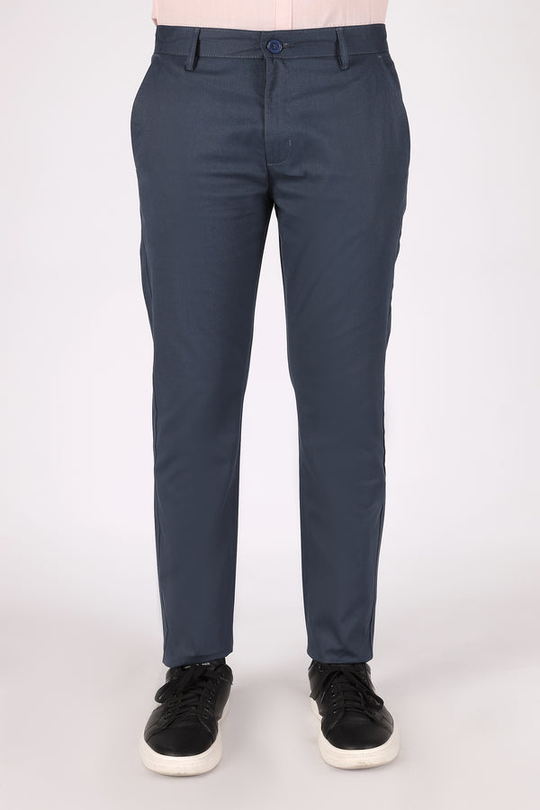 BLUE SLIM FIT PANTS