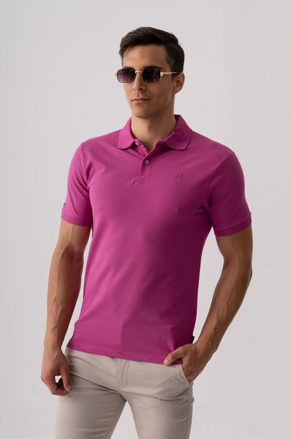 BASIC PIQUE POLO SHIRT