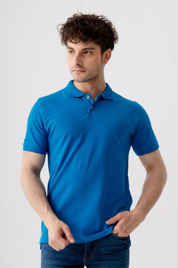 BASIC PIQUE POLO SHIRT