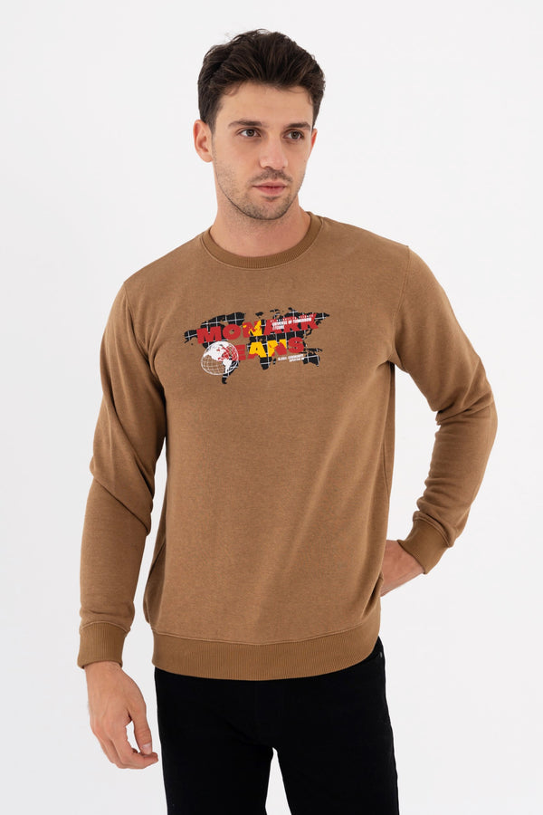 GRAPHIC CREW-NECK SWEATSHIRT