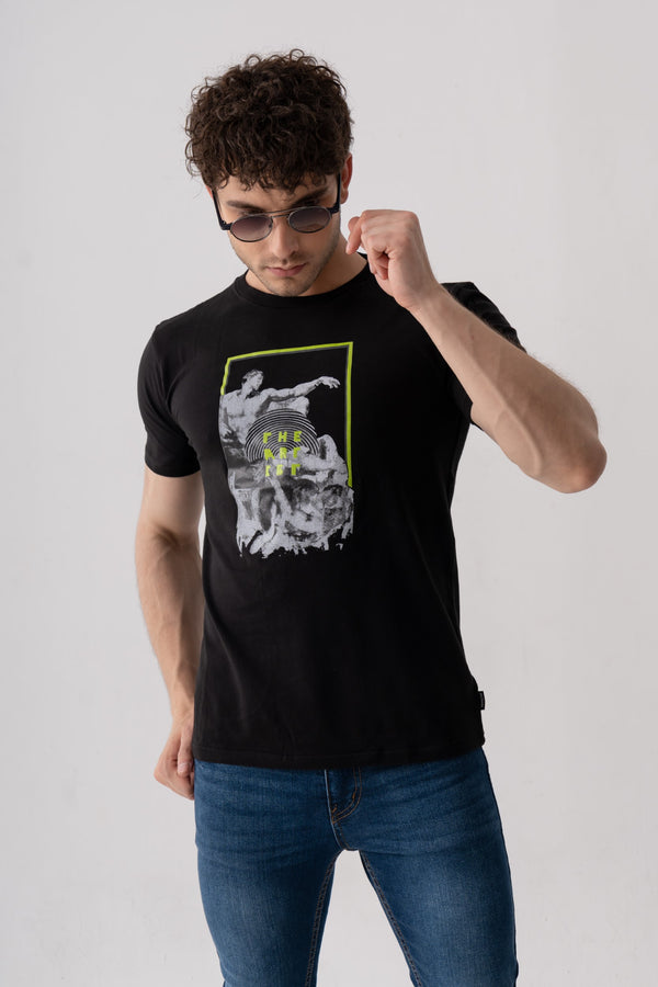 ABSTRACT GRAPHIC T-SHIRT