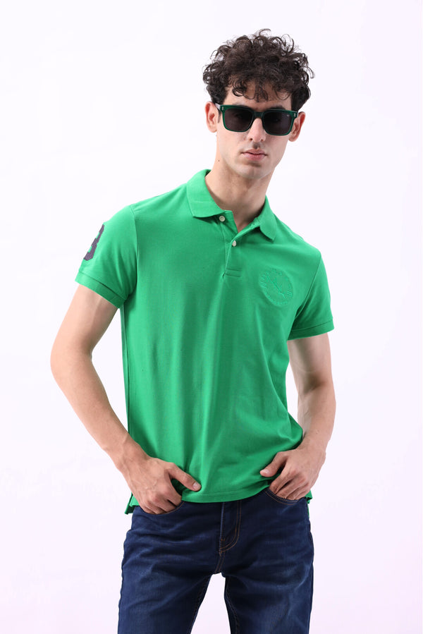 POLO SHIRT WITH MONARK EMBLEM