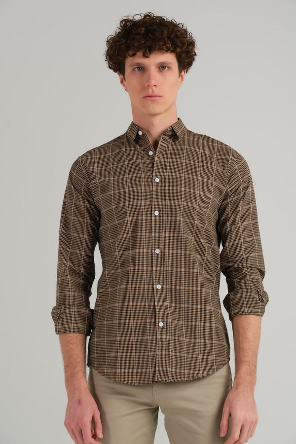 CHECK SLIM FIT SHIRT