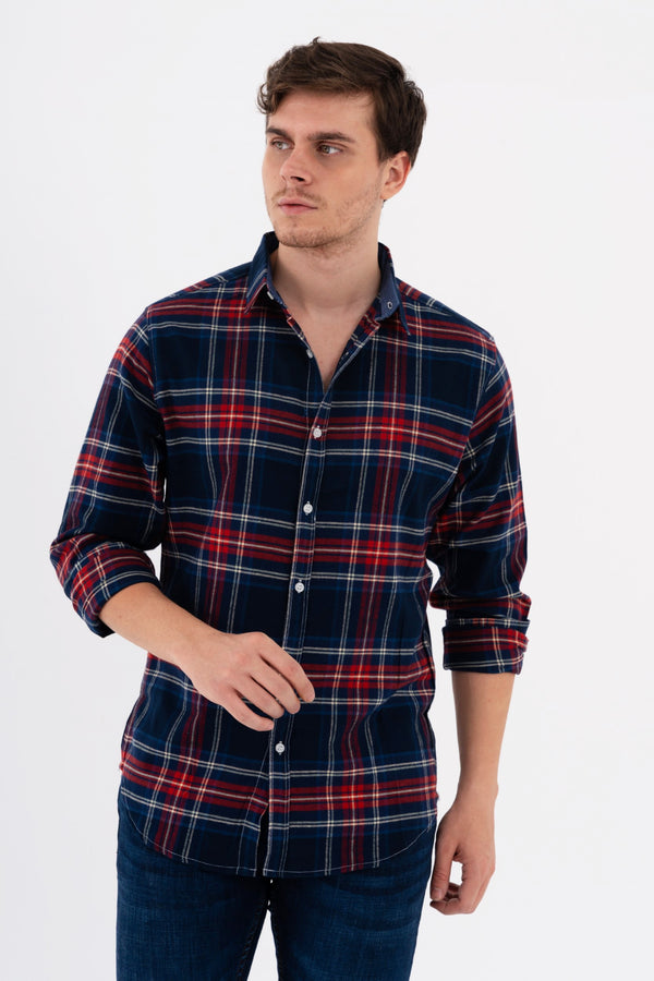 CHECK SLIM FIT SHIRT