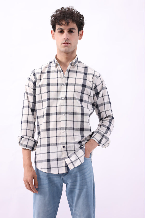 CHECKERED SLIM FIT SHIRT