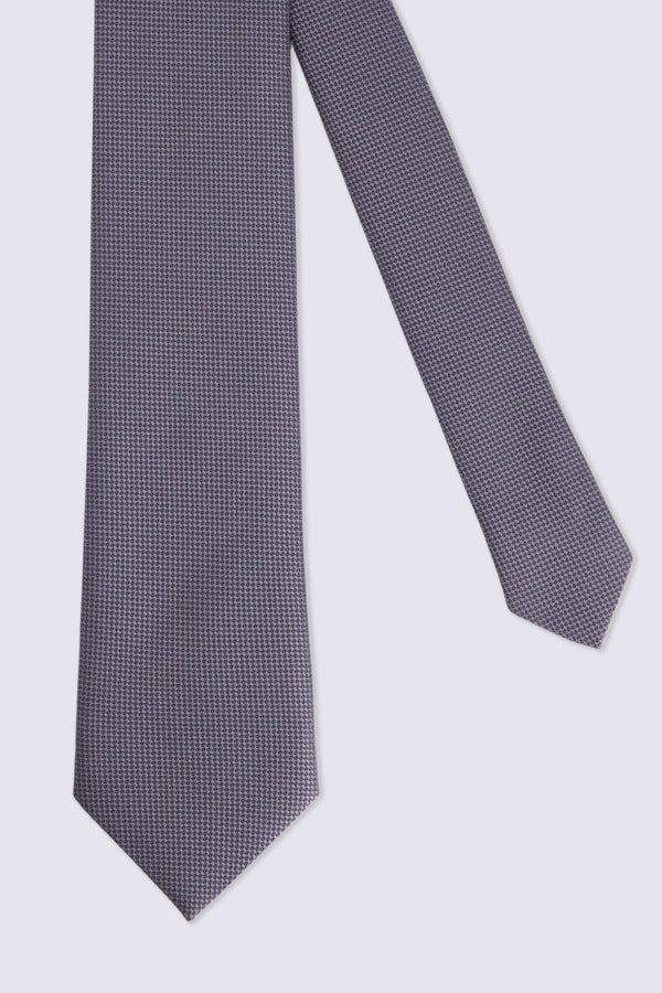 DOTTED TEXTURED TIE