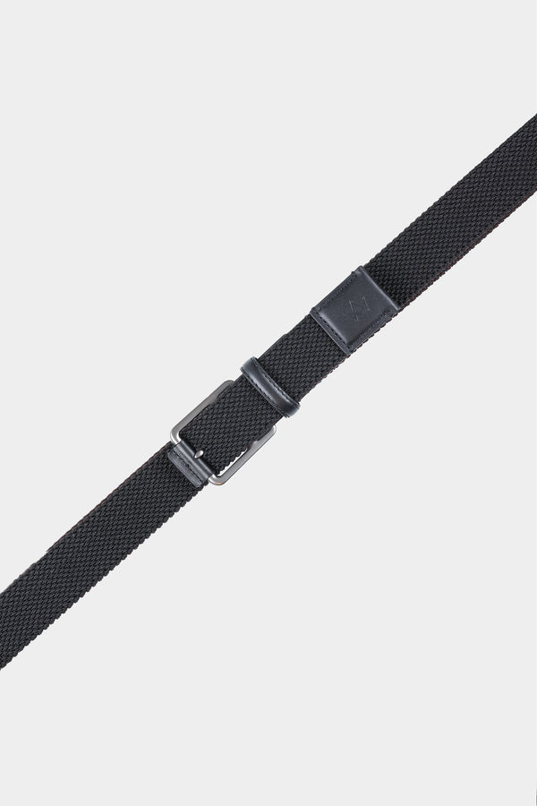 Black Canvas Belt