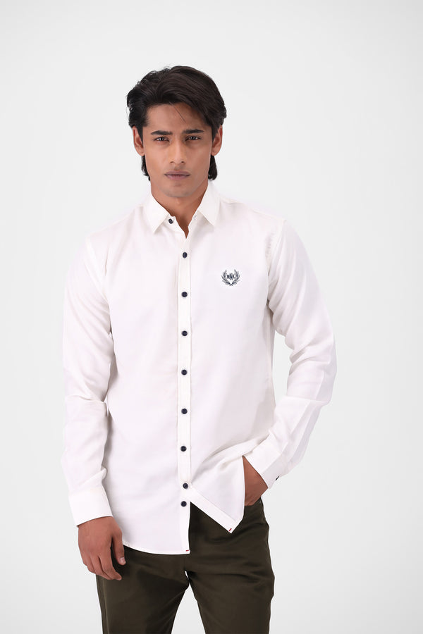 White Button Down Shirt