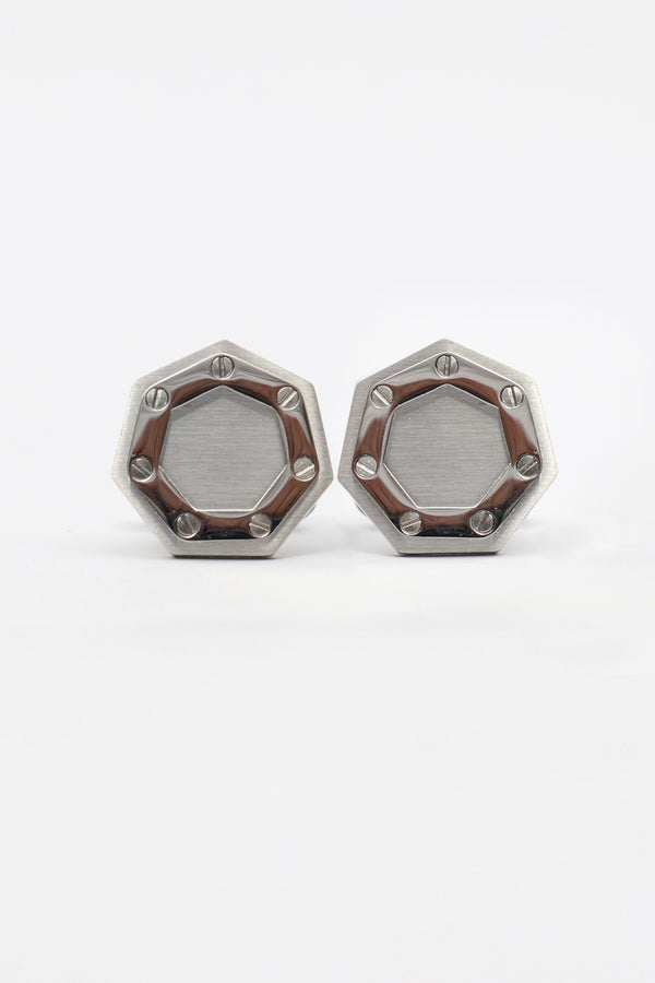 MODERN GEOMETRIC CUFFLINK