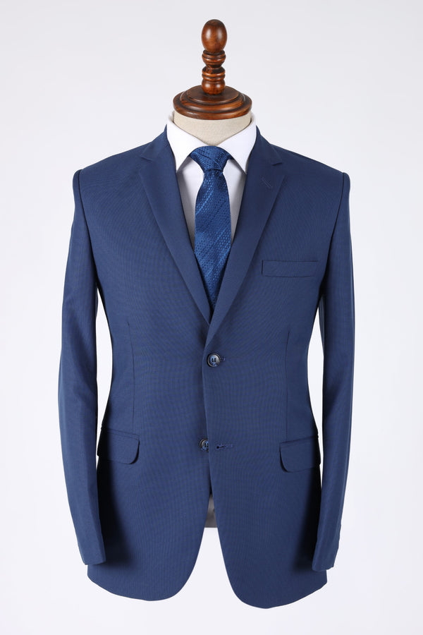 DOBBY TEXTURED SLIM FIT 2-PCS SUIT