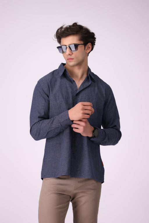 Slim-Fit Casual Shirt