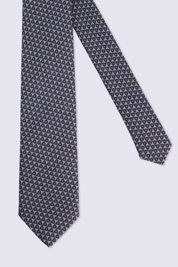 DOTTED TEXTURED TIE