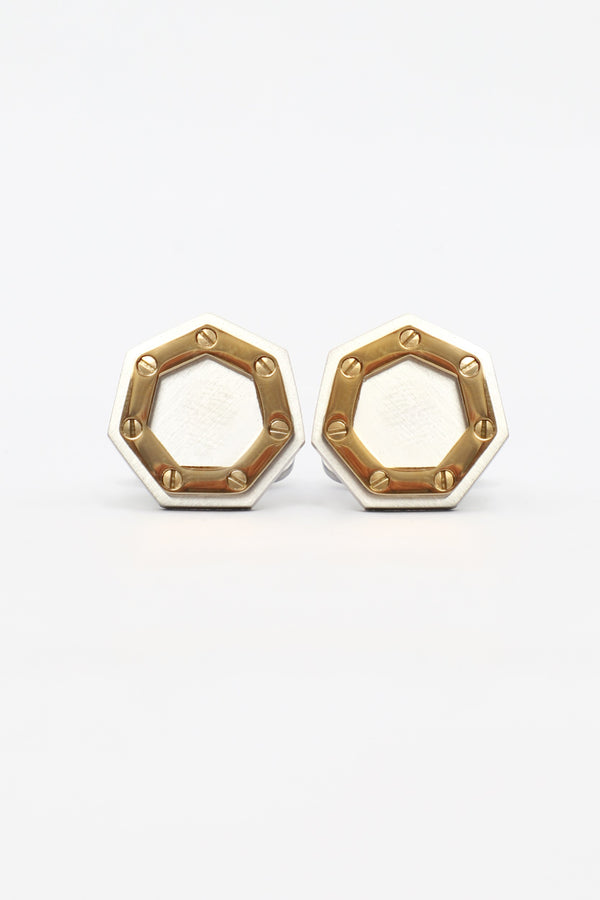 MODERN GEOMETRIC CUFFLINK