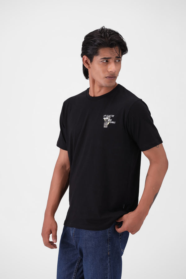 Graphic Black T-Shirt