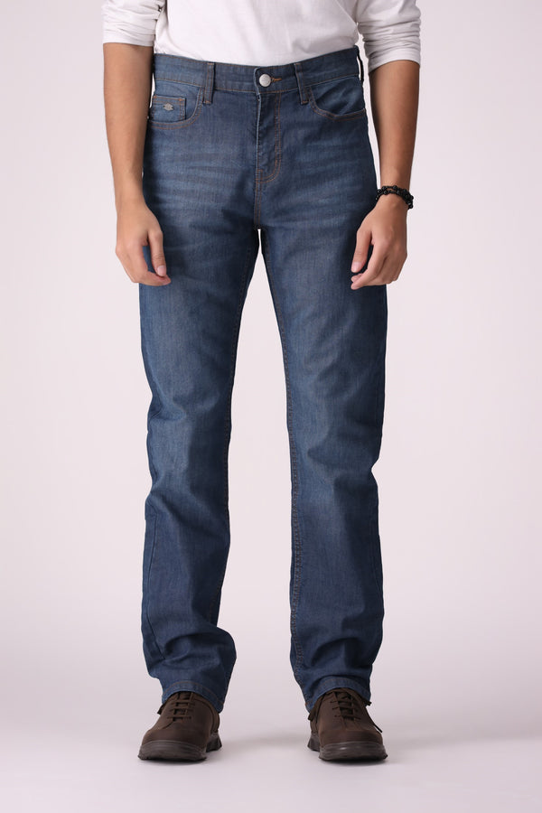 SLIM-STRIGHT FIT STRETCH JEANS