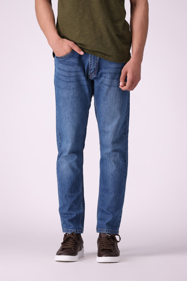 Indigo Blue Stright Fit Jeans