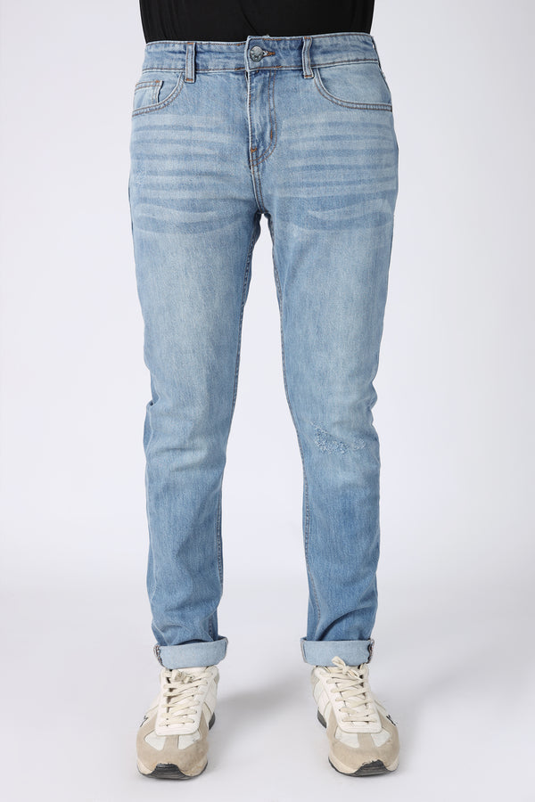 SLIM-STRAIGHT STRETCH JEANS