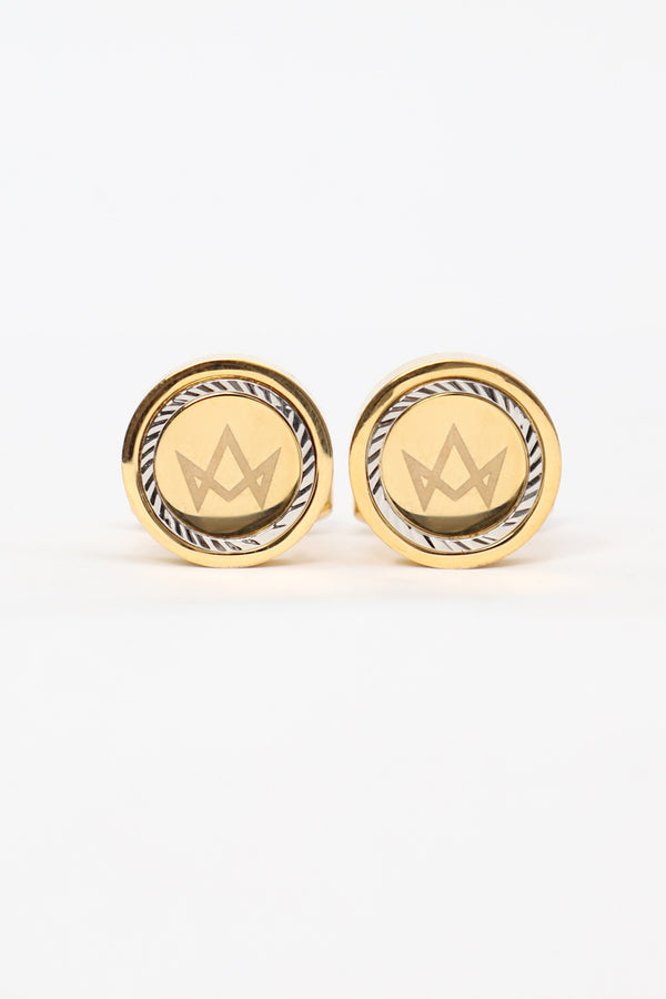 RETRO CHARM CUFFLINK