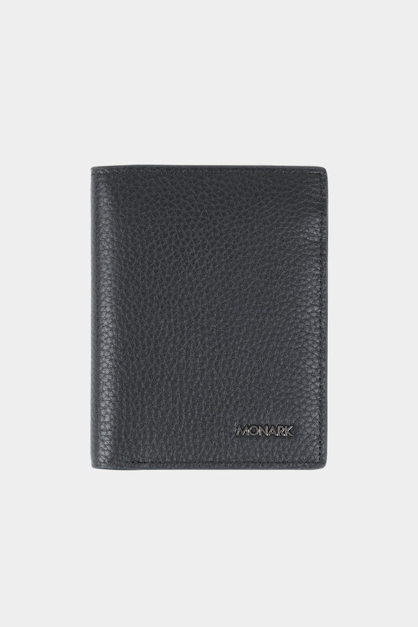Black Bi-Fold Card Holder Wallet