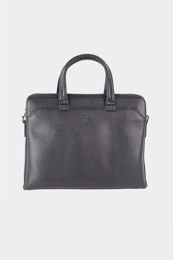 Black Textured Laptop Carrier