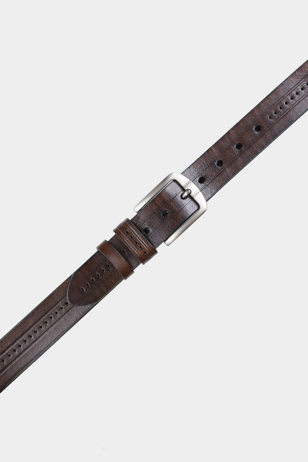 Brown Box Style Belt