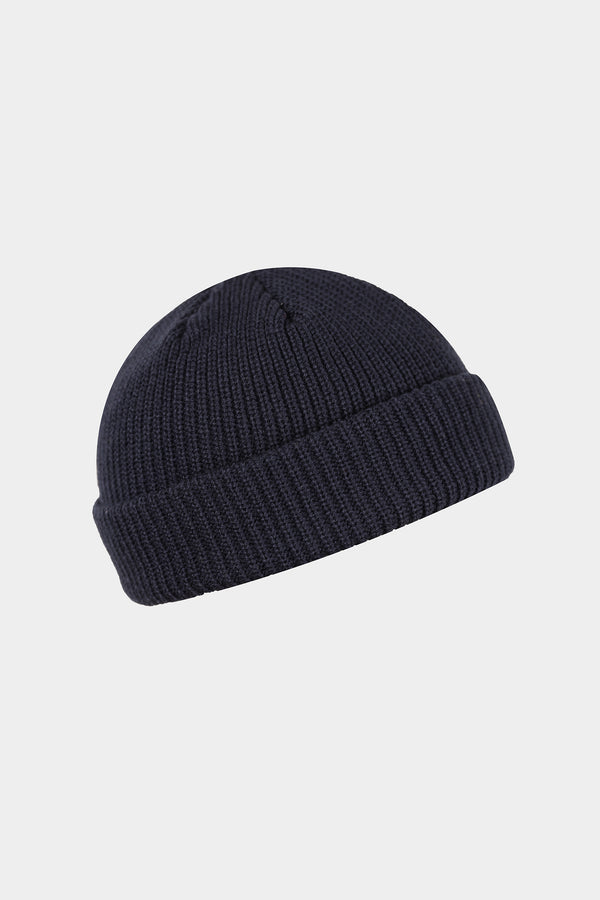 Blue Classic Knitted Beanie