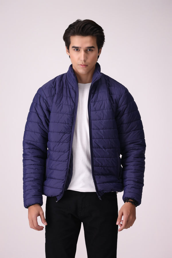 BASIC QUILTED PUFFER JACKET