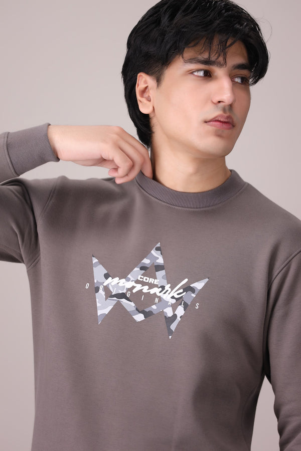 SIGNATURE FLEECE CREW NECK