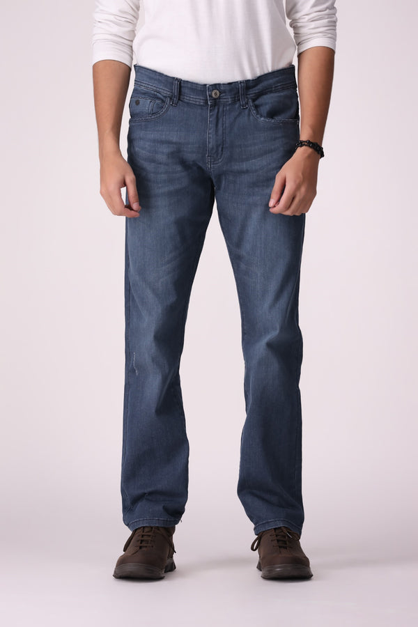 SLIM-STRIGHT FIT STRETCH JEANS