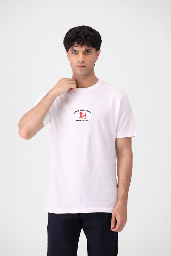 White Graphic T-Shirt