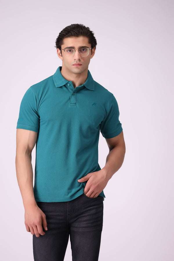 BoneCollar Basic Green Polo Shirt