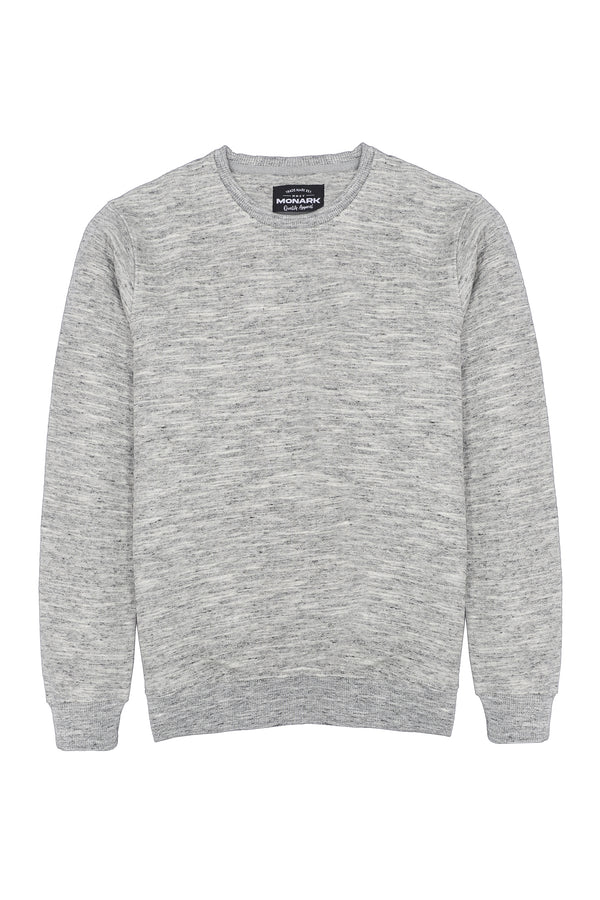 BASIC CREW NECK SWEATSHIRT