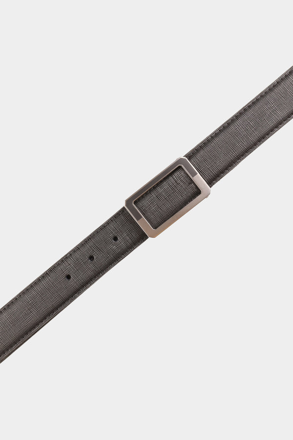Black Double-Sided Formal Belt