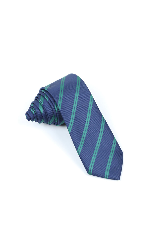BLUE STRIPPED TIE