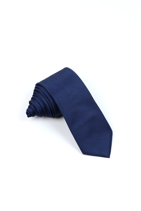 ROYAL BLUE TEXTURED TIE