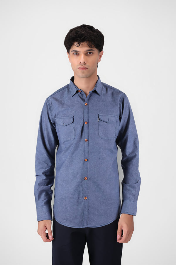 Blue Button Down Shirt