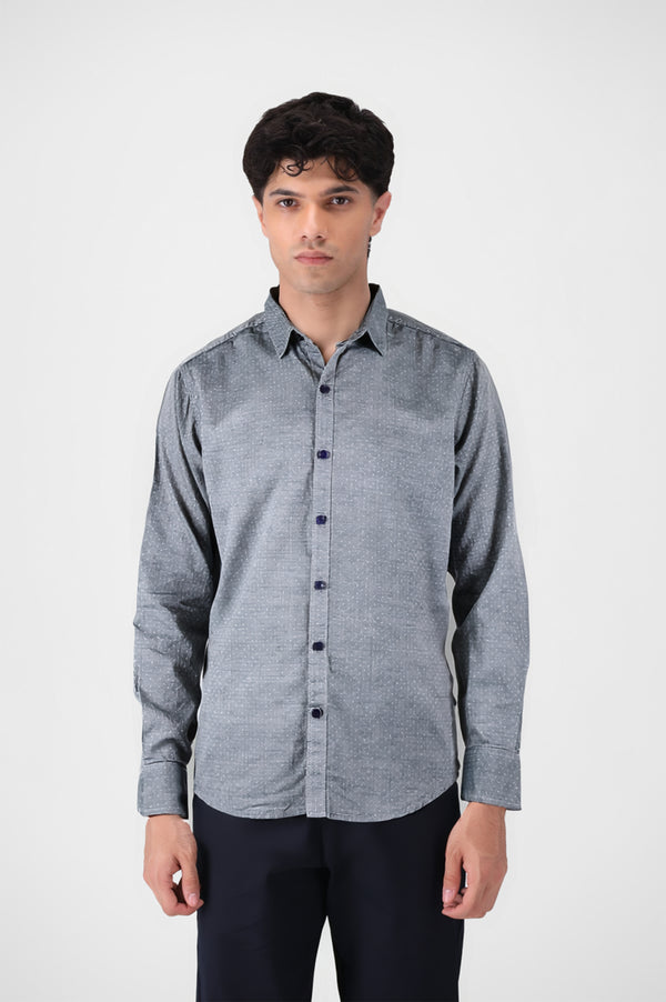 Grey Button Down Shirt
