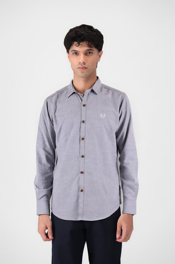 Grey Button Down Shirt