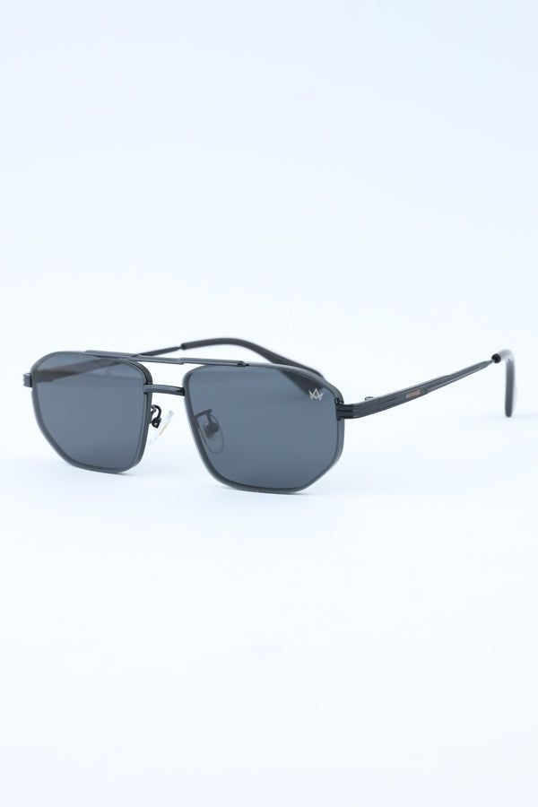 Black Rectangular Frame Glasses