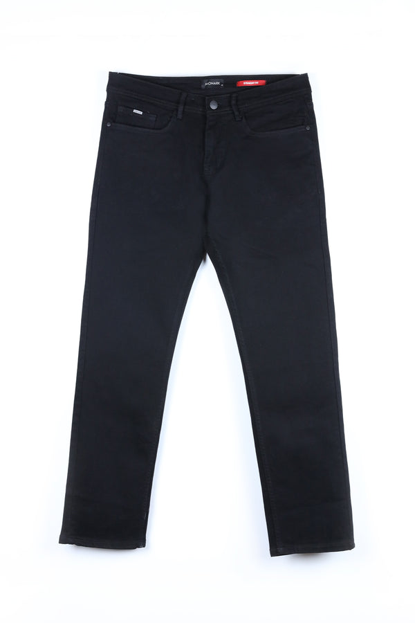Black Straight Fit Jeans