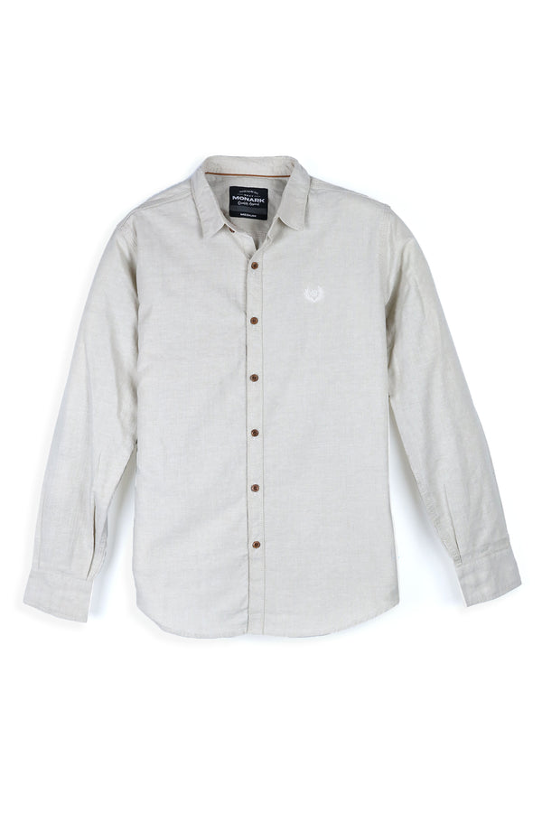 Off White Button Down Shirt