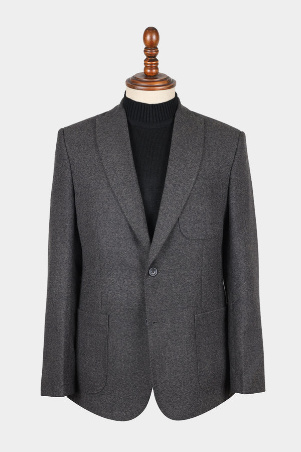 Charcoal Textured Coat