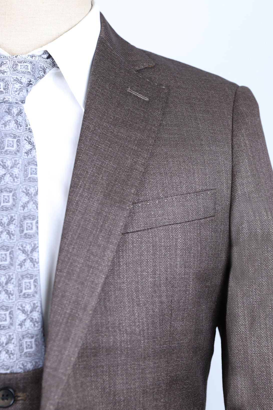 Brown 3 Piece Suit – Monark Clothing