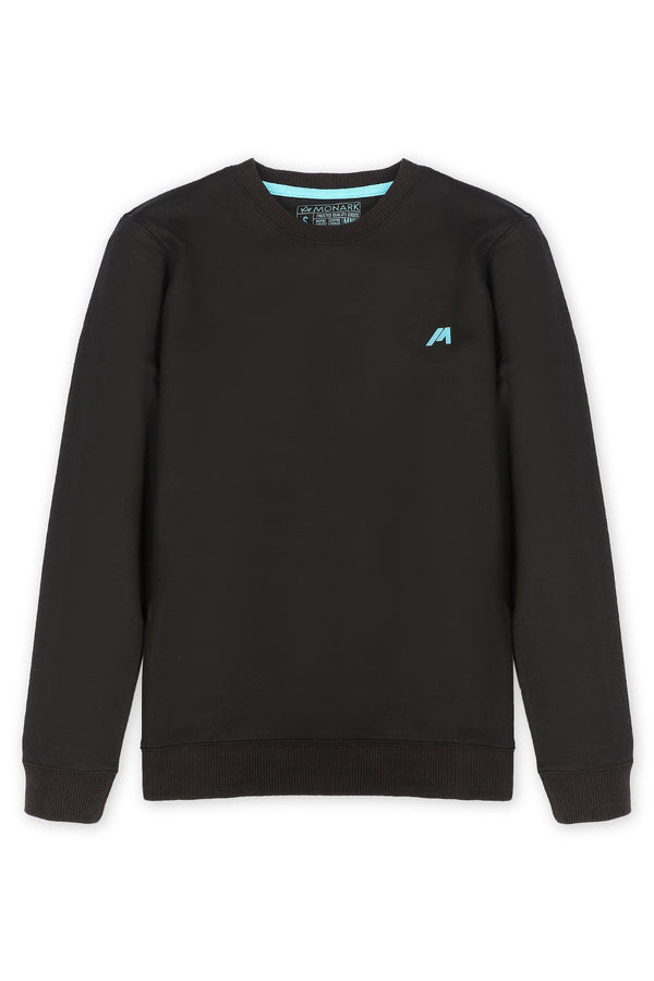 BASIC CREW NECK SWEATSHIRT